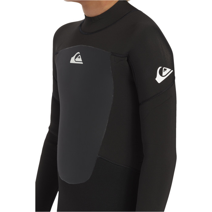 2024 Quiksilver Boys Prologue 4/3mm GBS Back Zip Wetsuit EQBW103088 - Black